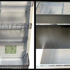 〖倉庫保管品〗　中古　AQUA　アクア　冷蔵庫　3ドア　右開き　AQR-SV27N　272L　2023年製の画像