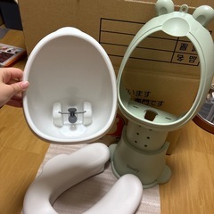 男の子用トイレ、補助便座、トイトレセットの画像