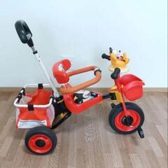 【決まりました!!】福島直接可　ides　アイデス　ミッキー　ディズニー　三輪車　手押し棒　ガード付✨️の画像