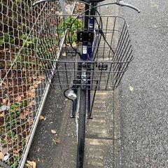 リサイクルショップどりーむ鹿大前店　No.319 自転車　シティサイクル　27インチ　LEDライト付き　フラットハンドルで乗りやすい♪　の画像