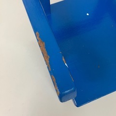 stp-3311  キッズチェア　子供用チェア　ブルー　青　木製　子供用イス　チェア　いす　イス　椅子　子供用　子ども用　こども用　ミニイス　ローチェア　ミニチェア　キッズの画像