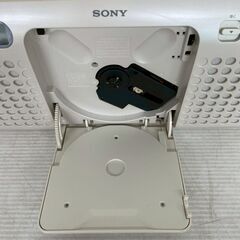 【SONY】ソニー パーソナルオーディオシステム ZS-E70 ホワイト 動作確認済 CDラジオ ACアダプター付き 2014年製 防災用品 Y1935の画像