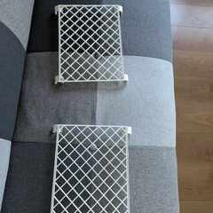 伸縮つっぱり棚（美品）あげます。の画像