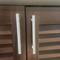 【800円】 靴箱　ダークブラウンの画像