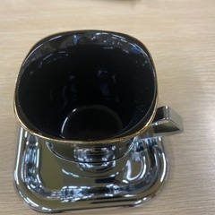  【7G25⑦】昭和レトロコーヒーカップ&ソーサーセットの画像