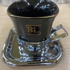  【7G25⑦】昭和レトロコーヒーカップ&ソーサーセットの画像