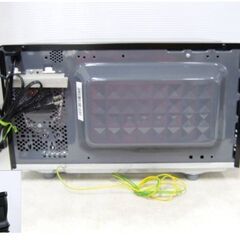 【　高年式　2023年製　】東芝　電子レンジ　17L　ER-M17YE3(K)　動作良好　e angle select ブラック　TOSHIBA　エディオンオリジナルの画像