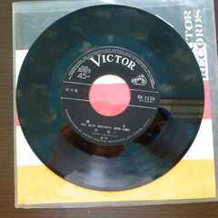 レコード盤　さらば友よ　森進一　１枚の画像