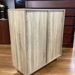 スクウェア　キャビネット【町田市再生家具】251234の画像