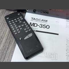 TASCAM MD-350 タスカム MDデッキ リモコン付き ⑤の画像