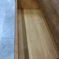 karimoku 収納付きベンチ　ナチュラルの画像