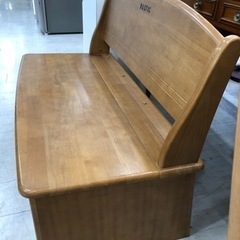 karimoku 収納付きベンチ　ナチュラルの画像