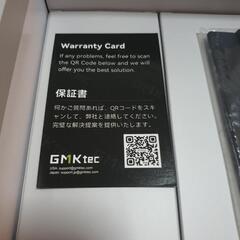 [美品+激安] GMKtec ミニpc R9 7940HS 32G+2T Win11の画像