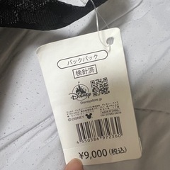 ディズニーストア　バックパック　リュックの画像