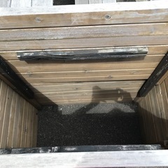 ☆木製プランターカバーの画像