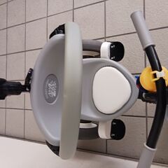 配達可!!ides 三輪車 折りたたみおさんぽコンポ　グレーの画像