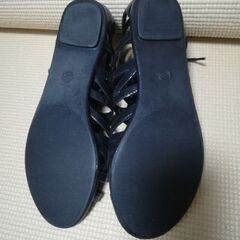 ◆ラバーサンダル◆ブラック◆レインシューズ◆海や川にもそのまま入れます♪🌊⛱️◆アウトドア◆の画像