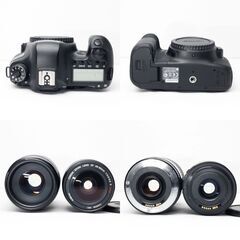 【全国送料無料】 Canon EOS 6D✨ フルサイズ 望遠 ダブルレンズセット カメラバッグ付き ズームセット✨ 届いたらすぐに使えます✨ キヤノン キャノンの画像