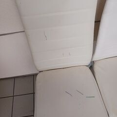 配達可!!ダイニングガラステーブル&チェア4脚の画像
