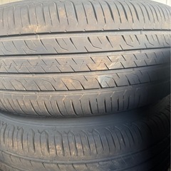 【中古タイヤ＆ホイールセット】265/65R17 GOODYEAR EfficientGrip SUV／美品4本セットの画像
