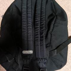 アウトドア　OUTDOOR　バックパック　リュック　黒の画像