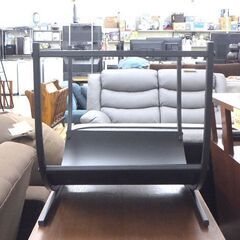 未実使用 薪スタンド 薪ラック 幅45.5cm メーカー不明 ブラック 薪置き台 ☆ 札幌市 北区 屯田 の画像