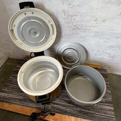 【Tiger】タイガー 電子ジャー JHA-4000 木目 厨房 厨房機器 店舗 店舗用品 単相100V 調理器具 動作確認済 保温釜 業務用 ④  A0103の画像