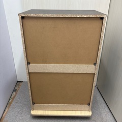 ⭐️引き取り限定⭐️NITORI 木製チェスト ステイン ４段 9159 BR 超美品 大阪市近郊配送無料の画像