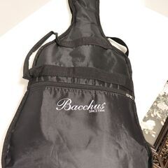 【美品】Bacchus  バッカス  GS-MINI  ミニギター  黒　動作未確認の画像