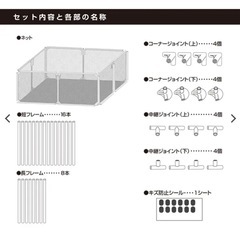 Smart Angel 四角いベビーサークル グレー 大きめサイズの画像