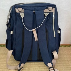 【取引者決定】ネイビー マザーズバッグ リュックの画像