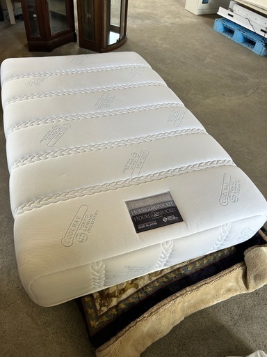 東京スプリング工業 アワーグラス アールグレイ セミダブル マットレス アワーグラス アールグレイ セミダブル 東京スプリングの