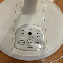 扇風機　リモコン付き　高さ調整可能の画像
