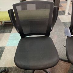 中古　良品　井上金庫　オフィスチェア　ワークチェア　事務椅子　デスクチェア　肘付（跳ね上げ式）　メッシュ　各1台　愛知　一宮市　江南市　稲沢市　名古屋　岐阜　各務ヶ原　岐南町　羽島　三重　グッドプライス一宮の画像