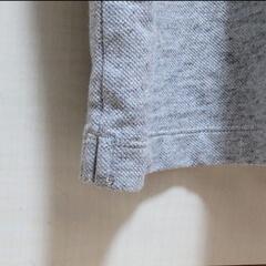 UNIQLO×Theory ユニクロドライカノコ クレリックポロシャツ L グレー 半袖の画像