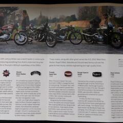 イギリス ビンテージバイクスタンプの画像