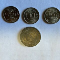 【今月末まで掲載】記念記念硬貨　500円・100円　旧50円硬貨の画像