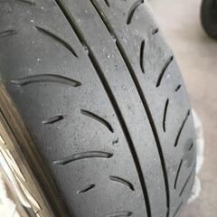 15インチ　ダンロップ　DIREZZA 　鉄チンホイールの画像