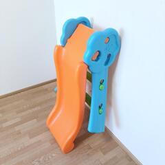 【決まりました!!】✨️美品✨️　トイザらス　折りたたみすべり台　オレンジ　ブルー　室内遊具　すべり台の画像