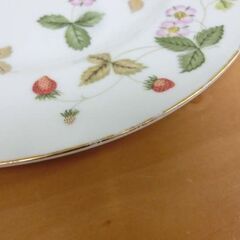 ウェッジウッド カップ＆ソーサー＋プレート ワイルドストロベリー WEDGWOOD WILD STRAWBERRY 札幌市 西区 西野店の画像