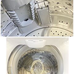 ジ310/ アイリスオーヤマ 2021年製　 全自動洗濯機 IAW-T502E 洗濯容量5kgの画像