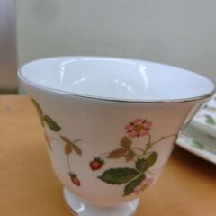 ウェッジウッド カップ＆ソーサー＋プレート ワイルドストロベリー WEDGWOOD WILD STRAWBERRY 札幌市 西区 西野店の画像