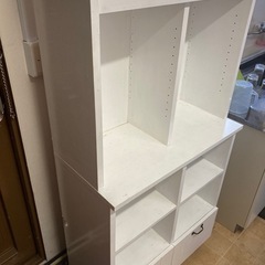 キッチン棚　小物棚　引き出し付き　　　の画像