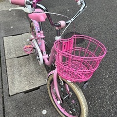 子供用16インチ自転車の画像