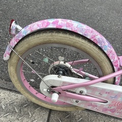 子供用16インチ自転車の画像