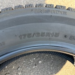 BS VRX2 175/65R15 イボ付きの画像