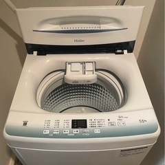 Haier 洗濯機 5.5kgの画像