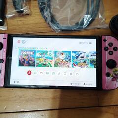 Nintendo Switch 本体セット 有機EL 左右JOYCON不具合ありの画像