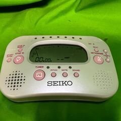SEIKO　セイコー チューナー メトロノーム　ストップウォッチ機能付き@Y@2の画像