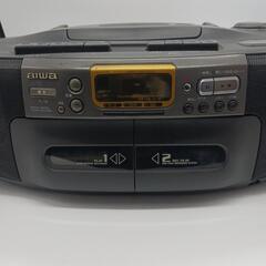 レトロaiwaラジカセの画像